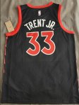 Maillot de Basket #33 Trent Jr. Raptors Noir Statement Edition